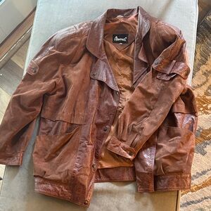 Avanti Men's Rustic Brown Field Jacket